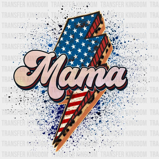 Lightning American Mama - T Shirt White