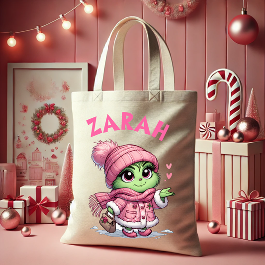 Grinch Tote Bag - Baby Zarah